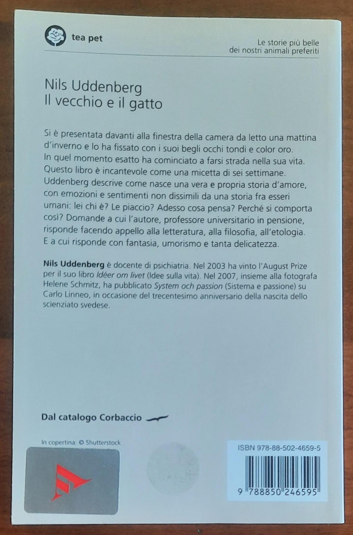 Il vecchio e il gatto. Una storia d’amore - di Nils Uddenberg - Tea
