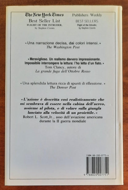 Il volo dell’incursore di Stephen Coonts - Sperling & K. - 1988