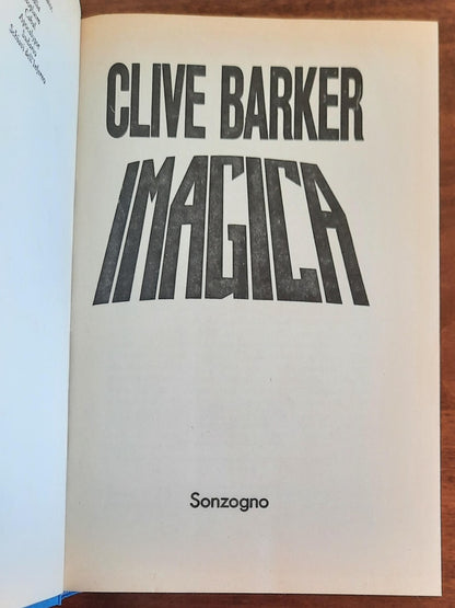 Imagica - di Clive Barker - Sonzogno - 1992