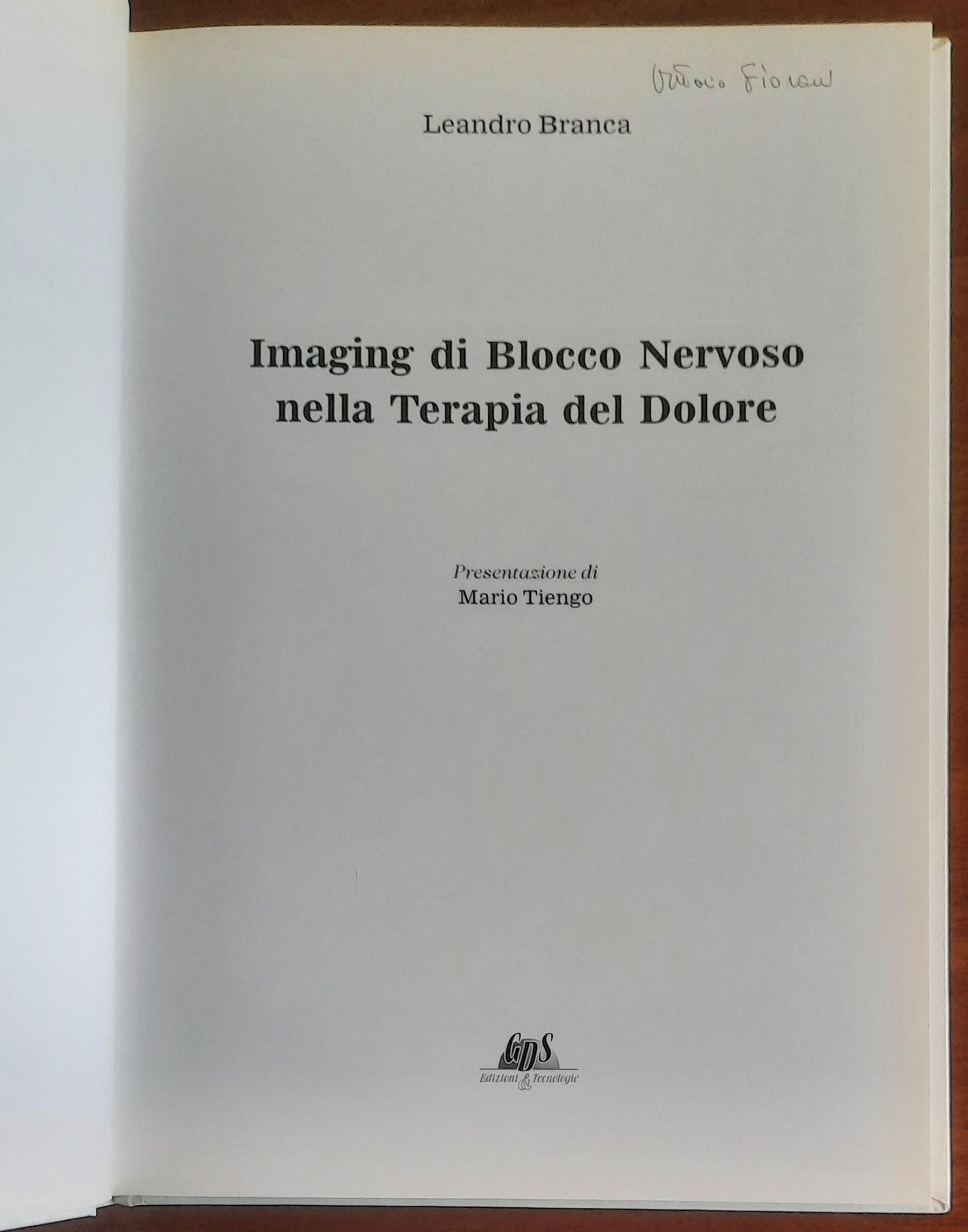 Imaging di Blocco Nervoso nella Terapia del Dolore