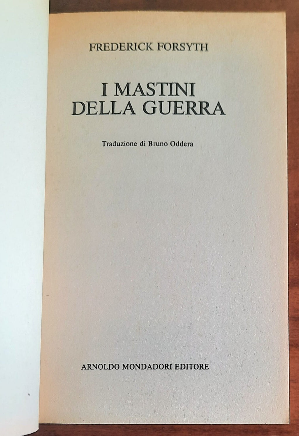 I mastini della guerra - di Frederick Forsyth
