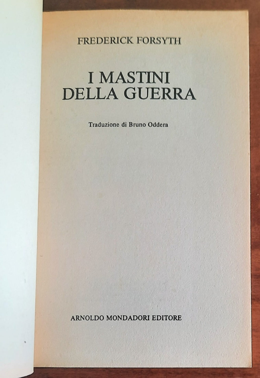 I mastini della guerra - di Frederick Forsyth