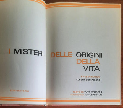 I misteri delle origini della vita - in due vol. - Edizioni Ferni