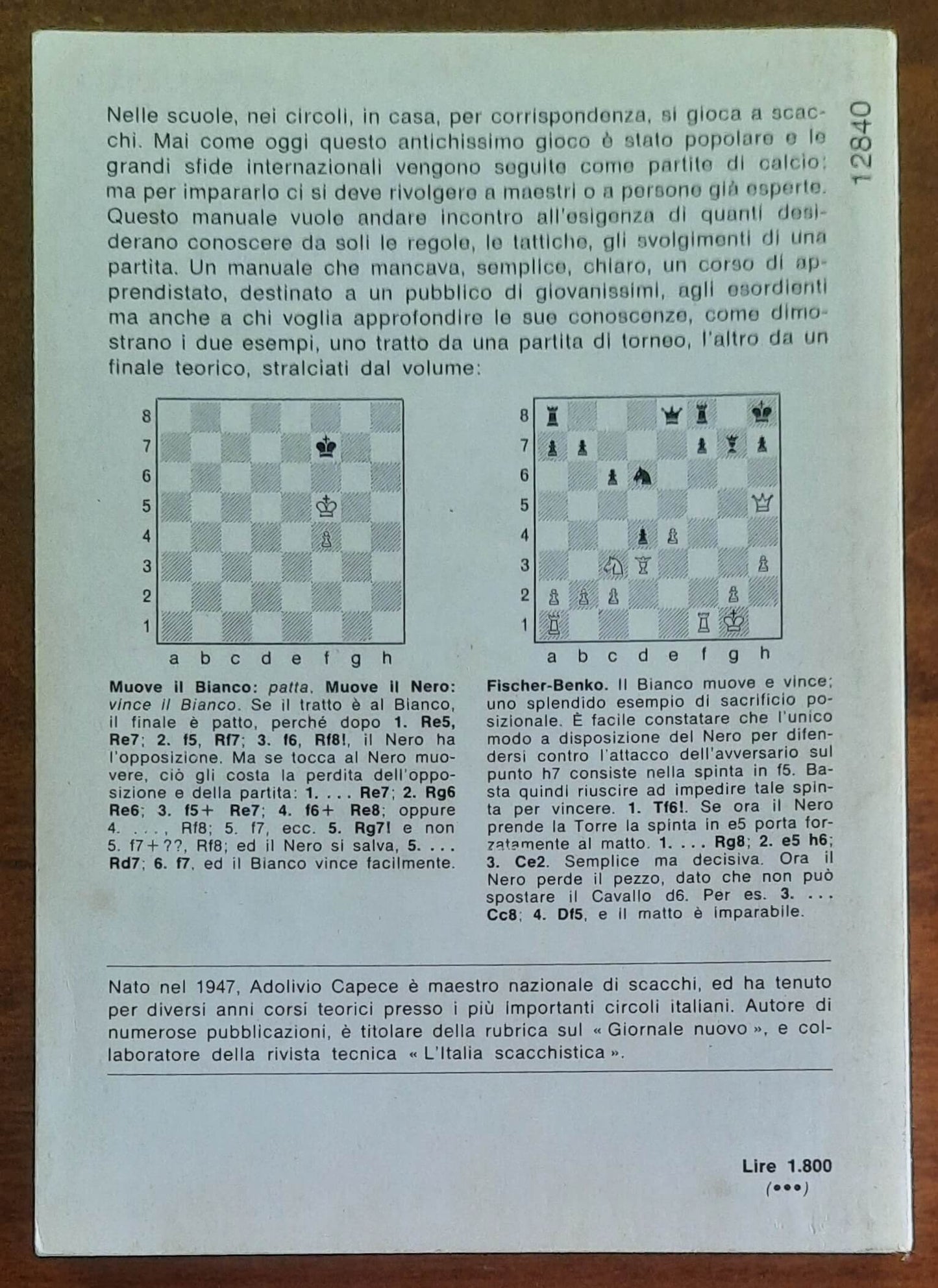 Imparo gli scacchi. Una guida indispensabile per la conoscenza e la pratica con un’appendice di esempi di partite classiche