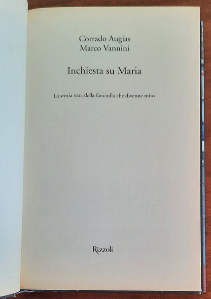 Inchiesta su Maria. La storia vera della fanciulla che divenne mito