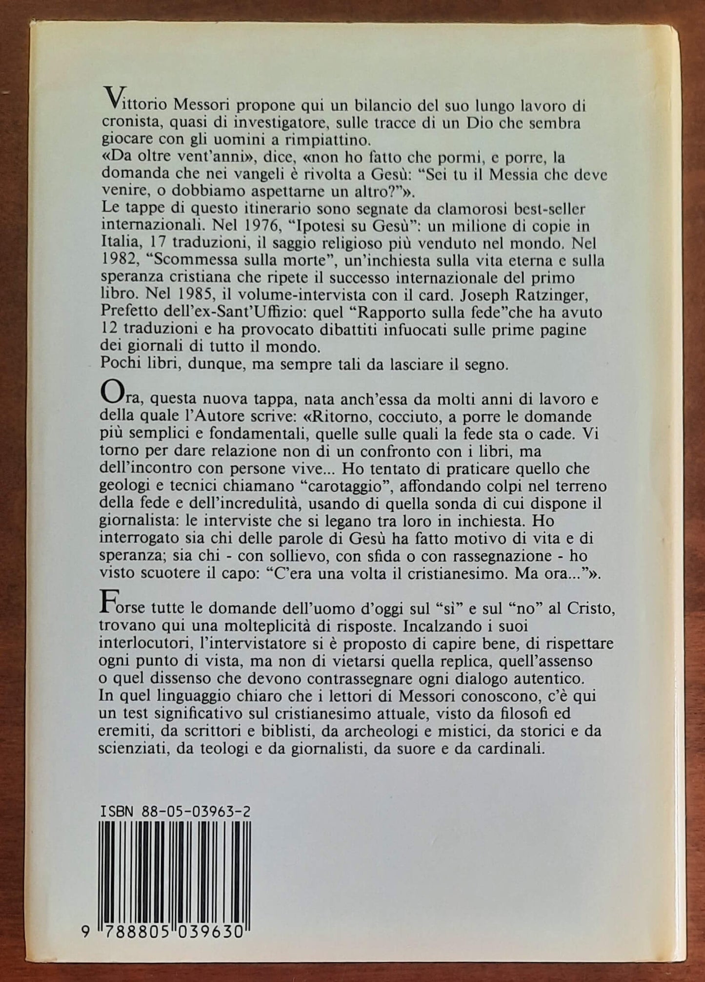 Inchiesta sul cristianesimo. Sei tu il Messia che deve venire?