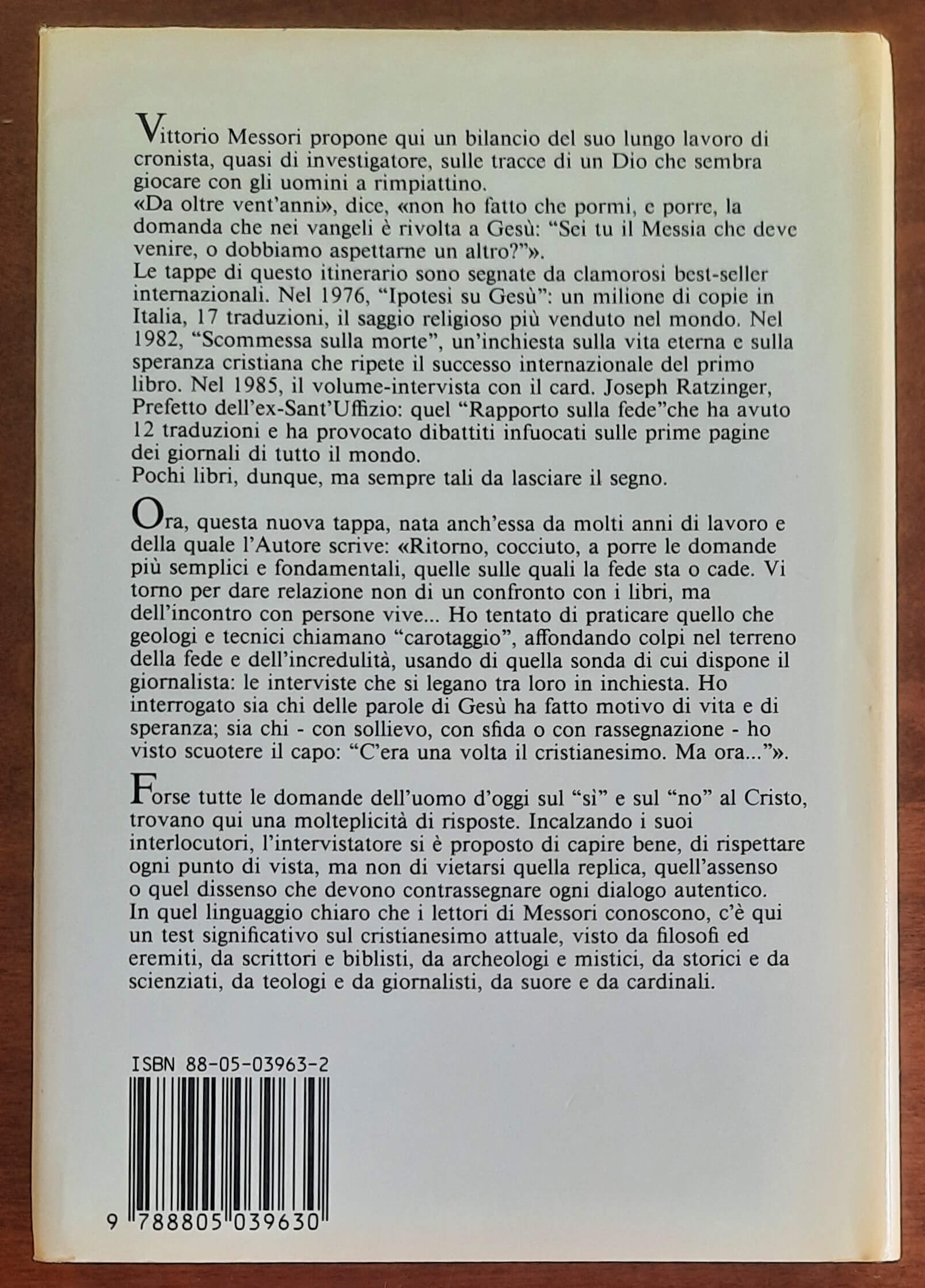 Inchiesta sul cristianesimo. Sei tu il Messia che deve venire?