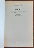 Infinito in ogni direzione. Le origini della vita, la scienza e il futuro dell’umanità