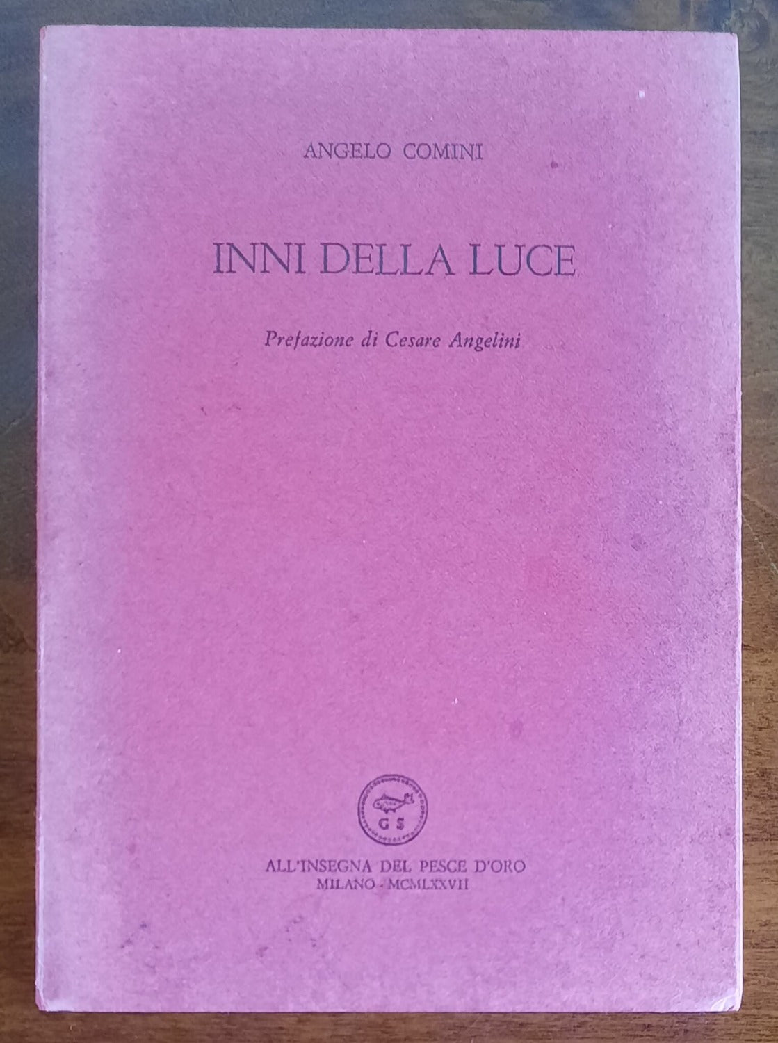 Inni della luce - di Angelo Comini - Libreria Biellese