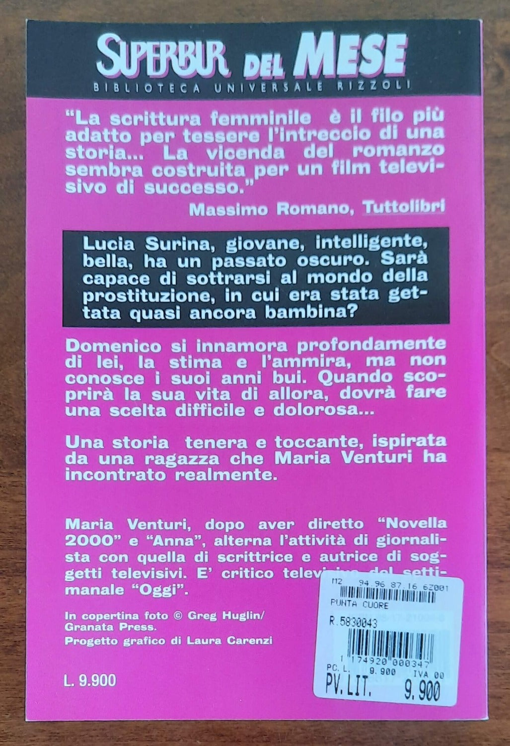 In punta di cuore - di Maria Venturi - Libreria Biellese