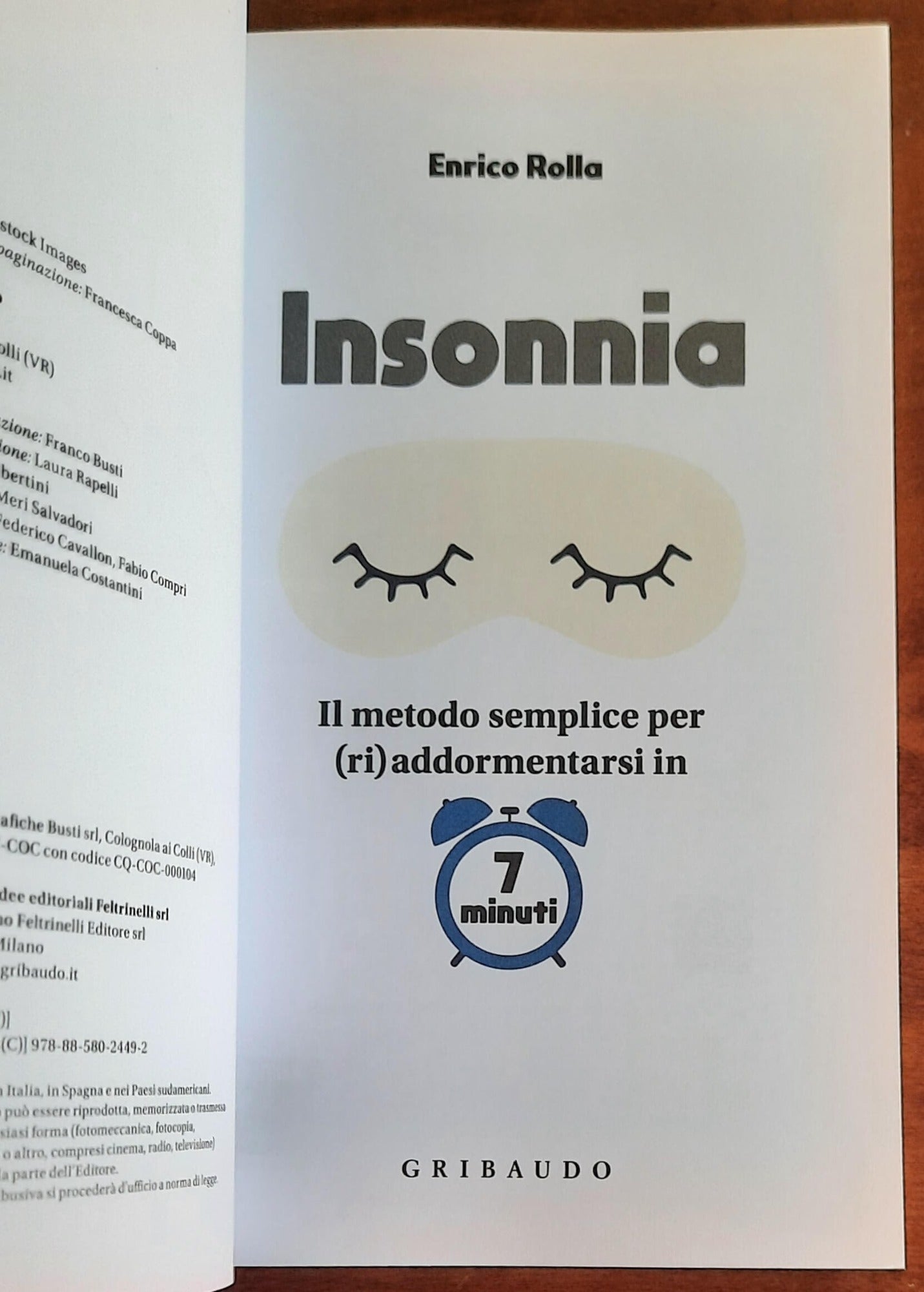 Insonnia. Il metodo semplice per (ri)addormentarsi in 7 minuti