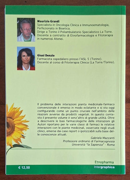 Interazioni pianta medicinale-farmaco. Manuale di consultazione