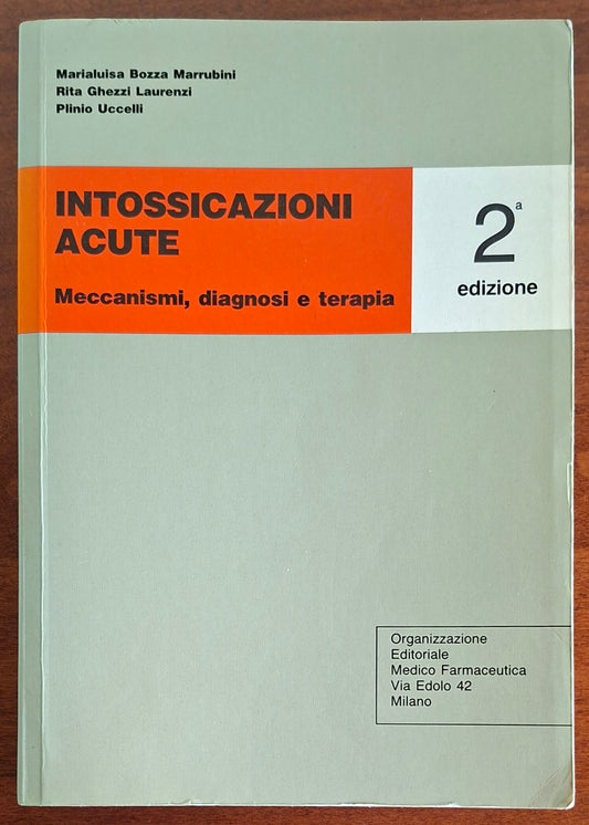 Intossicazioni acute. Meccanismi, diagnosi e terapia