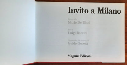 Invito a Milano - Magnus Edizioni