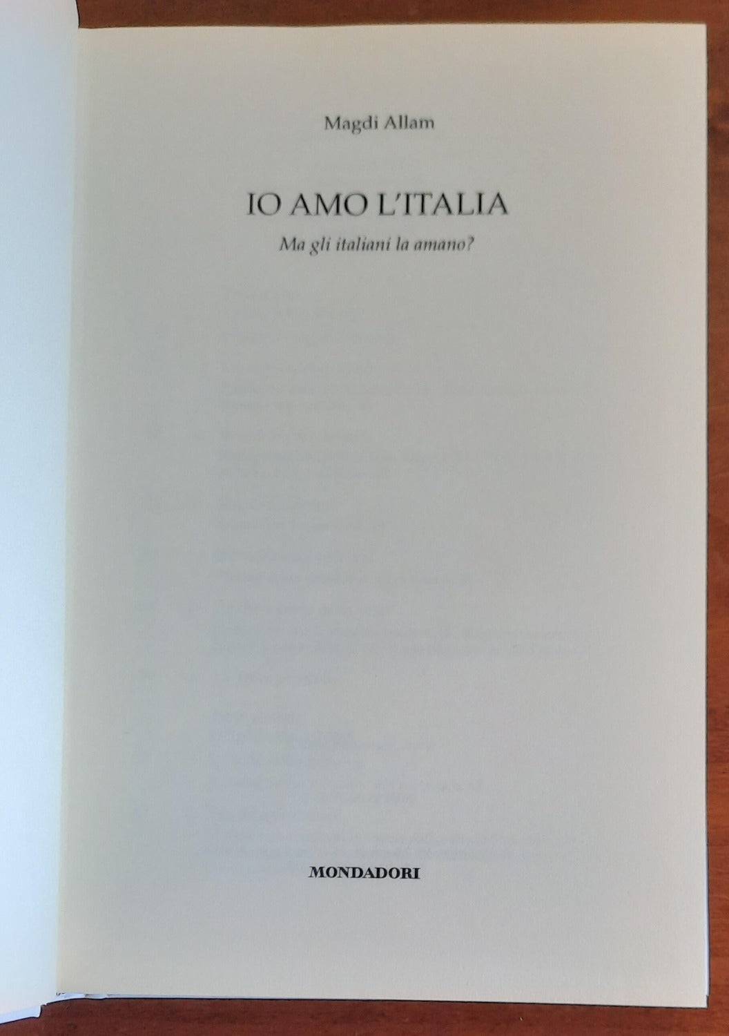 Io amo l’Italia. Ma gli italiani la amano? - Libreria Biellese