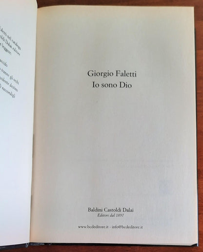 Io sono Dio - di Giorgio Faletti