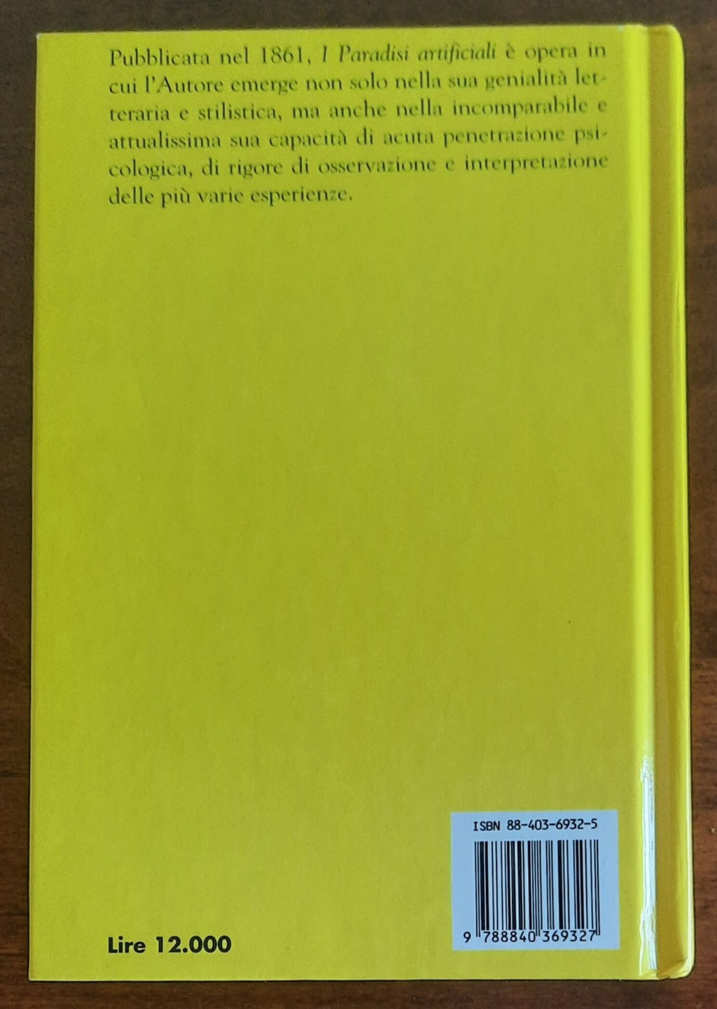 I paradisi artificiali - di Charles Baudelaire