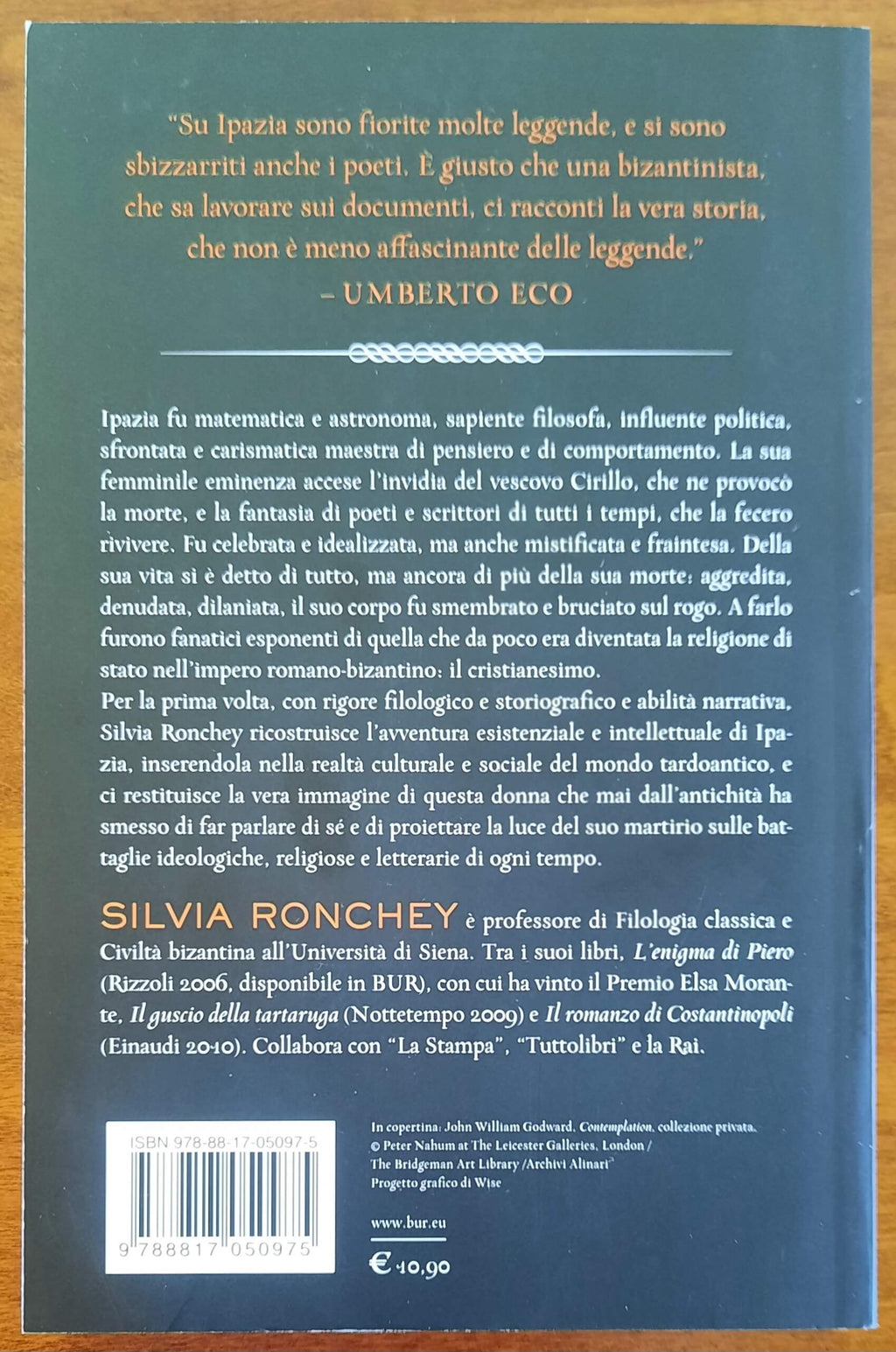 Ipazia. La vera storia - Silvia Ronchey - B.U.R.