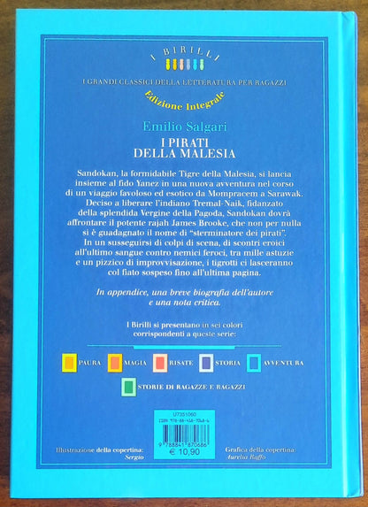 I pirati della Malesia - Emilio Salgari - De Agostini - (I birilli)