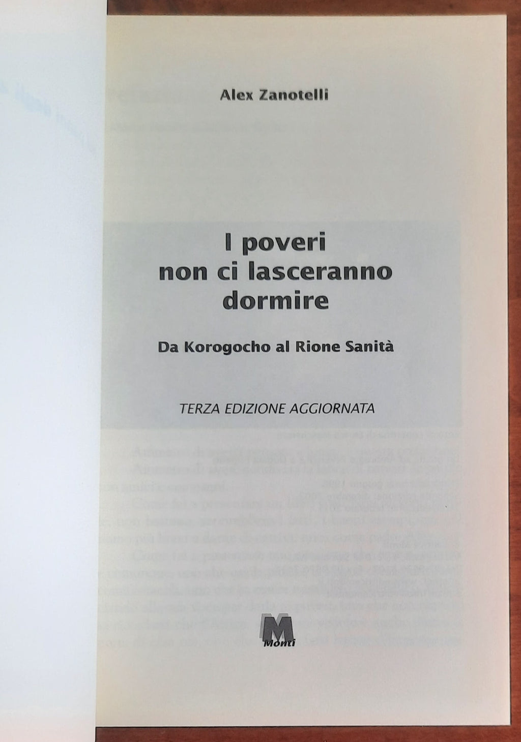 I poveri non ci lasceranno dormire. Da Korogocho al Rione Sanità
