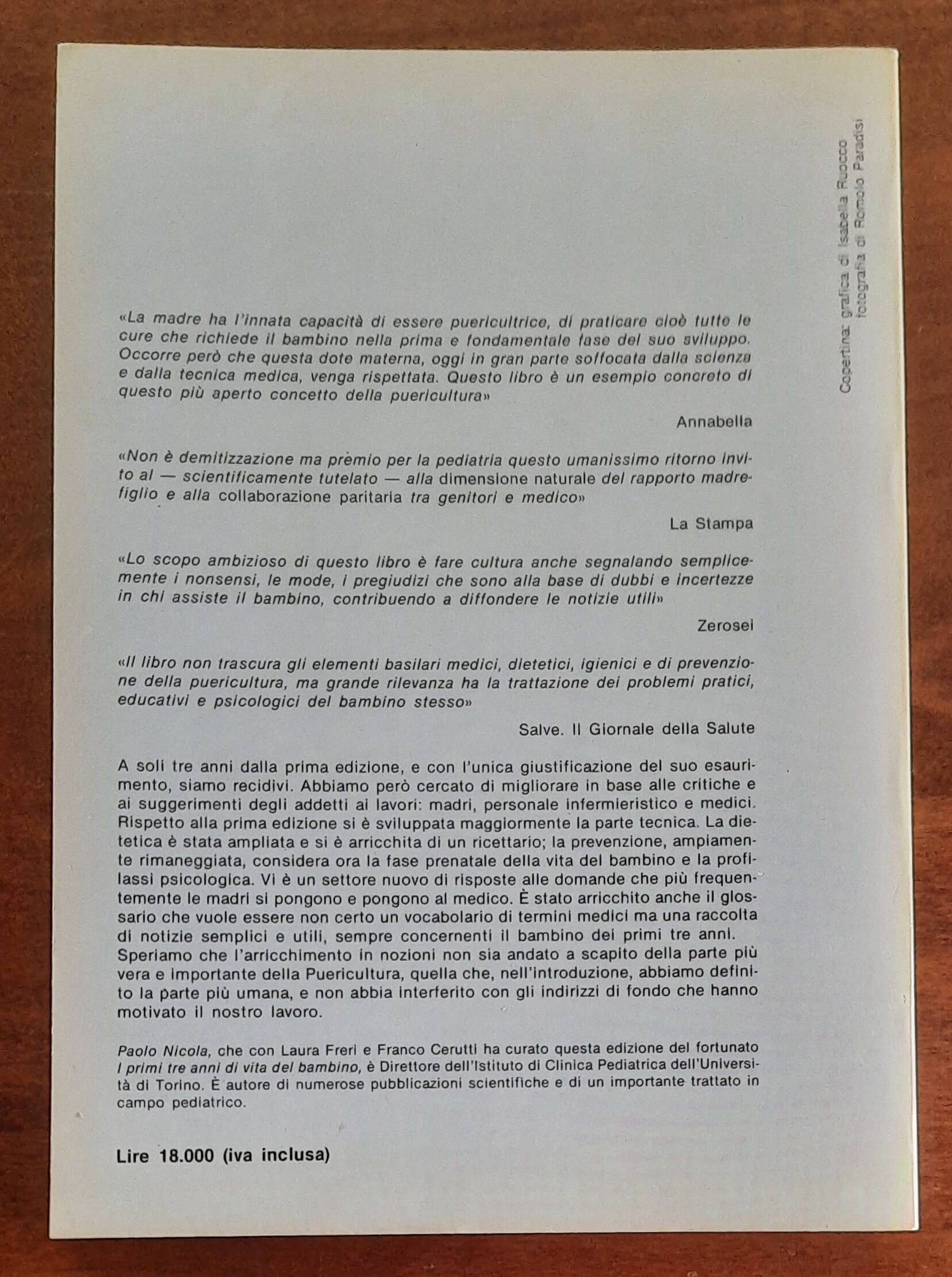 I primi tre anni di vita del bambino - Il Pensiero Scientifico Editore