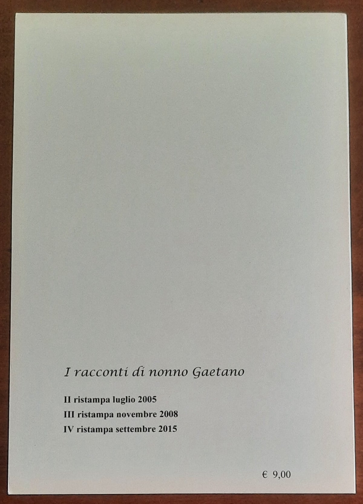 I racconti di nonno Gaetano. Tessere di un antico mosaico - di Anna Rizzi