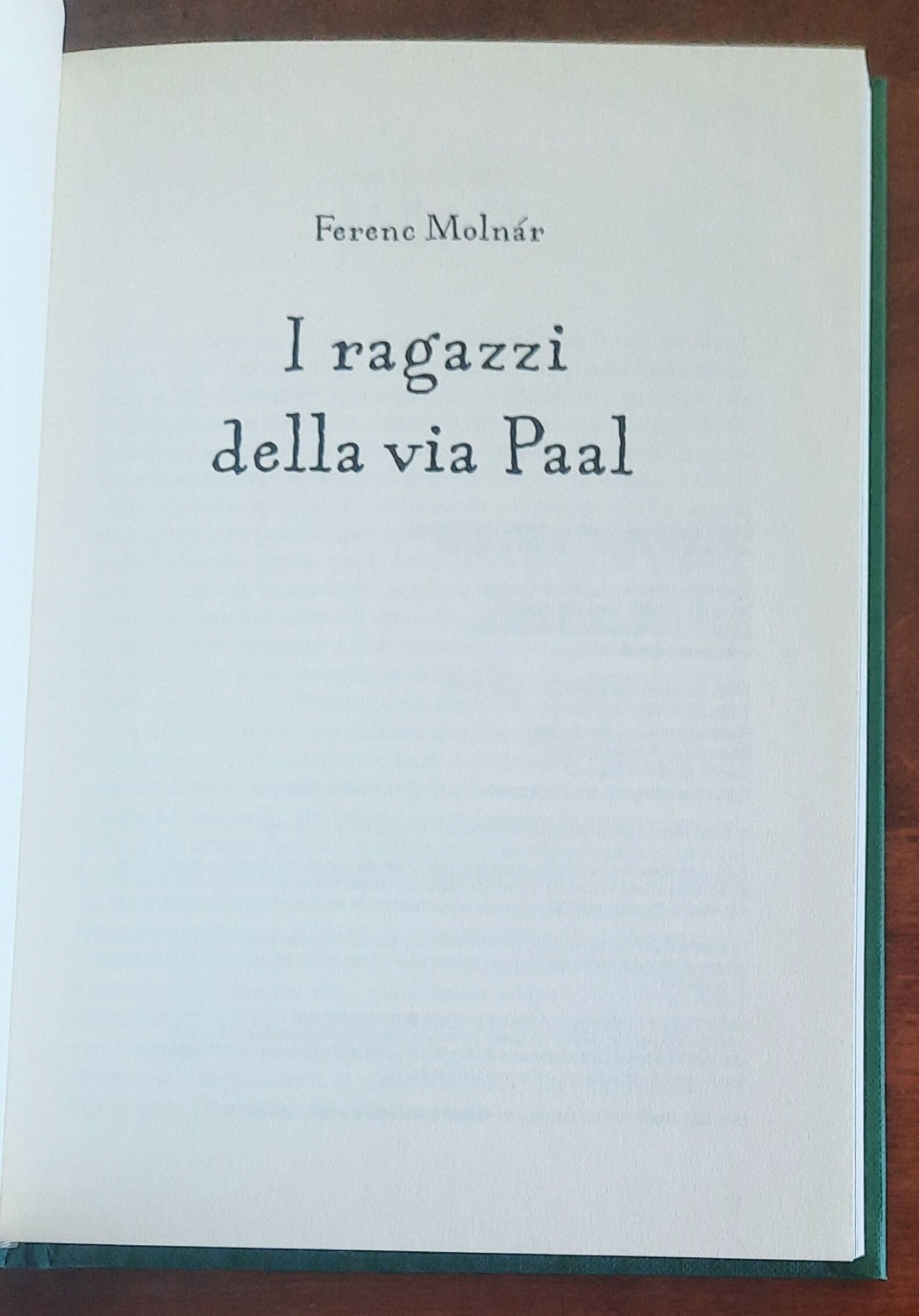 I ragazzi della via Paal - di Ferenc Molnar