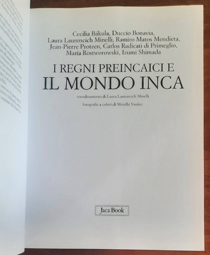 I regni preincaici e il mondo Inca - Jaca Book