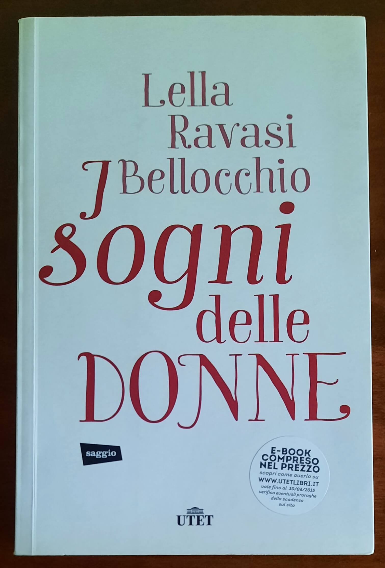 I sogni delle donne - di Lella Ravasi Bellocchio - UTET