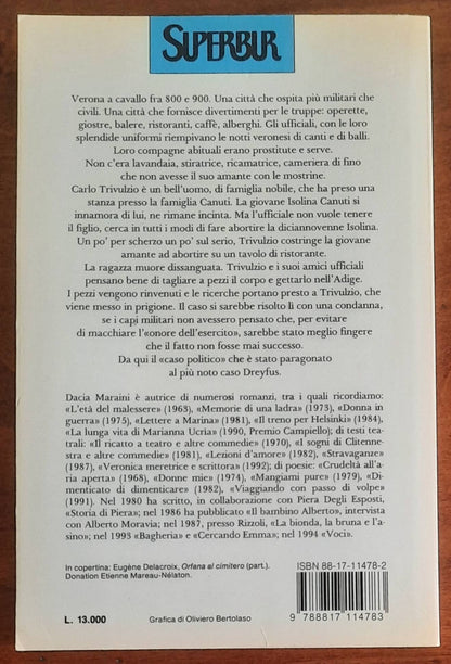 Isolina - di Dacia Maraini - B.U.R.