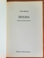 Isolina - di Dacia Maraini - B.U.R.