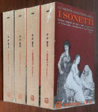 I sonetti - 4 vol. - di Giuseppe Gioachino Belli - Feltrinelli