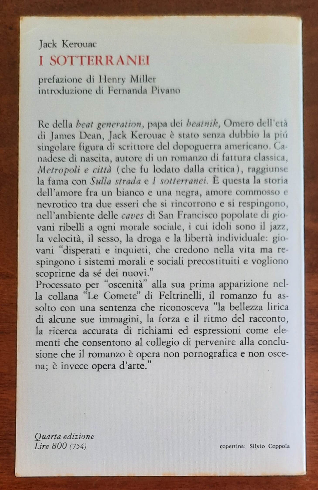 I sotterranei. Il romanzo d’amore della beat generation - di Jack Kerouac
