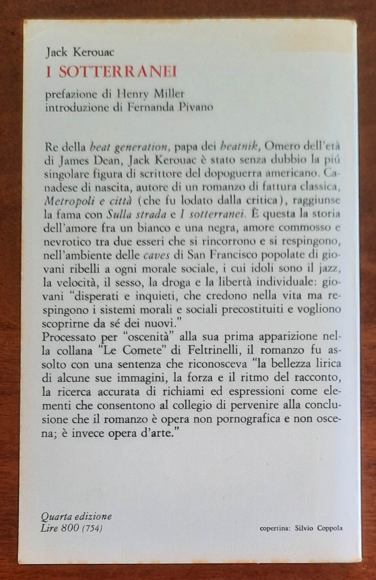I sotterranei. Il romanzo d’amore della beat generation - di Jack Kerouac