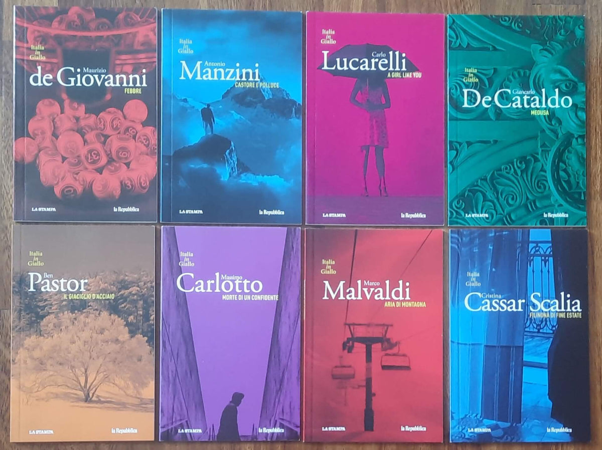 Italia in Giallo - 16 volumetti (Serie completa)