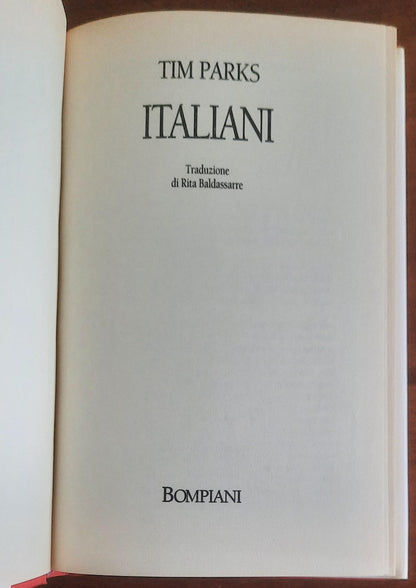 Italiani - di Tim Parks - Bompiani
