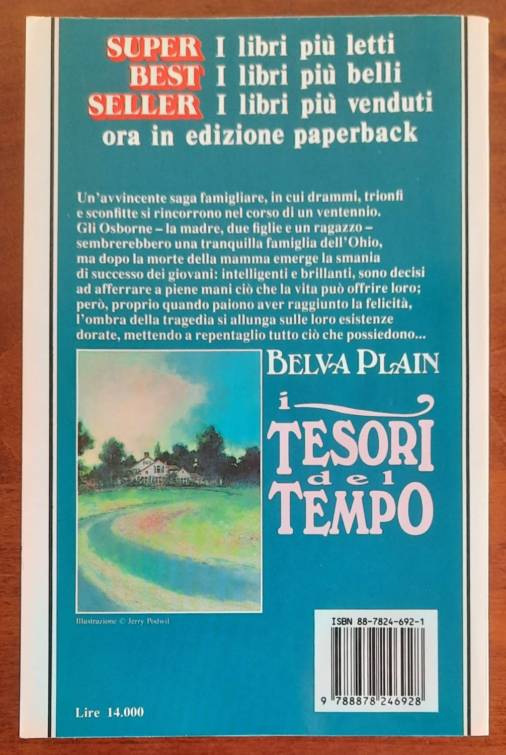 I tesori del tempo - di Belva Plain - Libreria Biellese