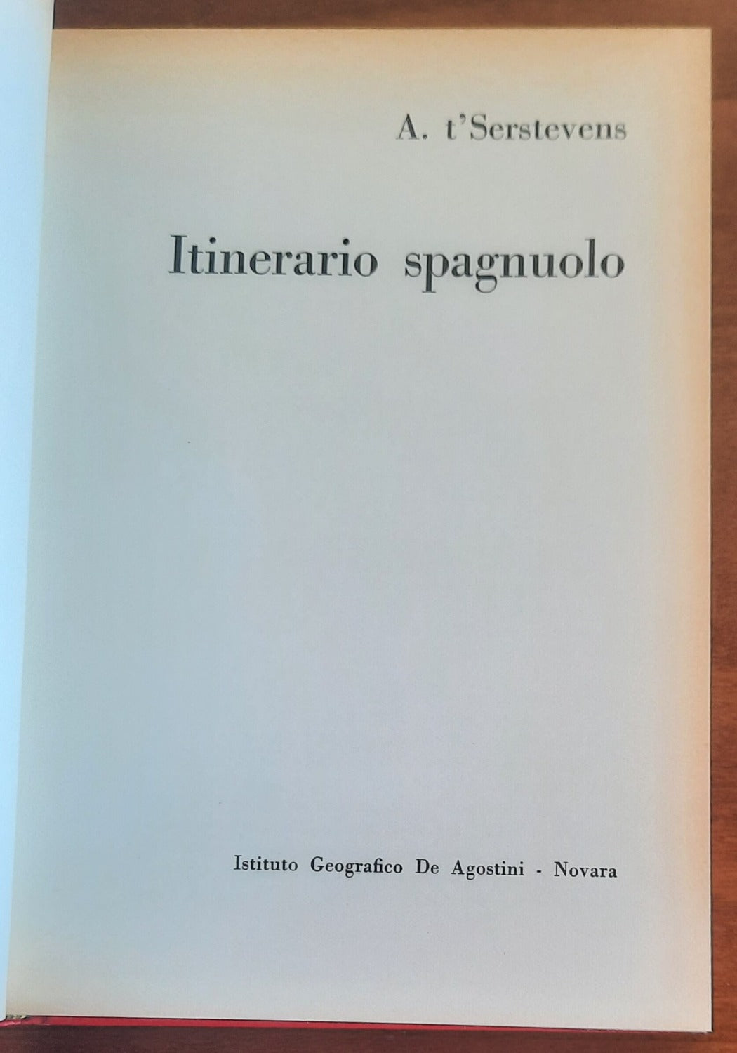 Itinerario spagnuolo