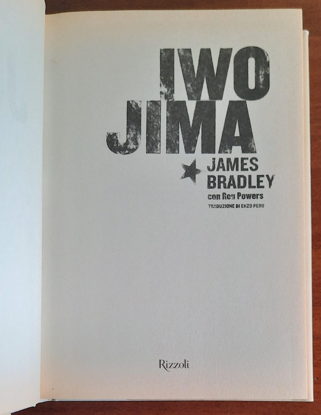 Iwo Jima - Rizzoli - Libreria Biellese
