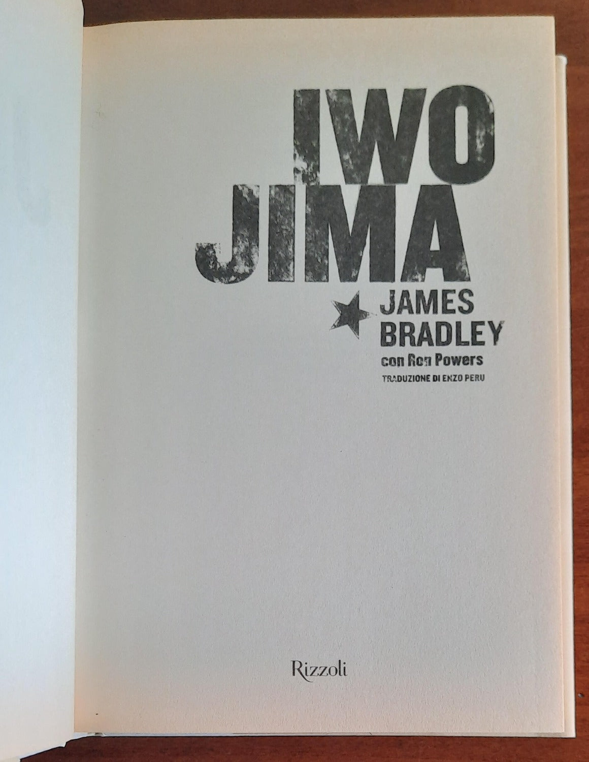 Iwo Jima - Rizzoli - Libreria Biellese