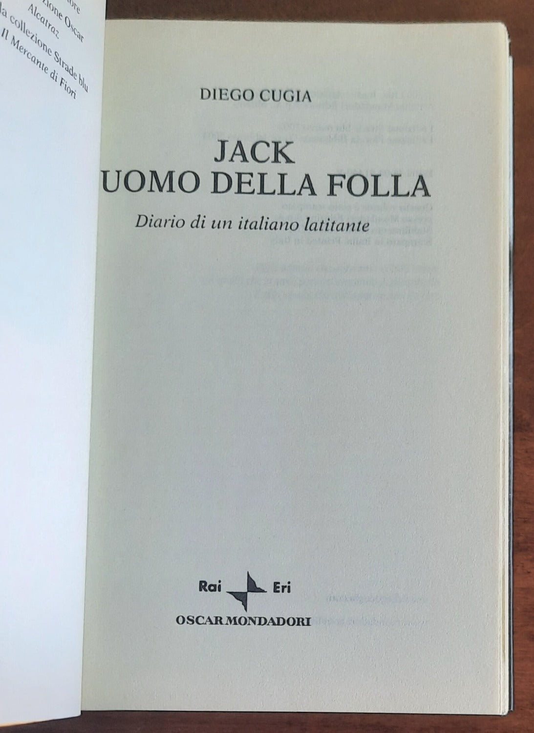 Jack l’uomo della Folla - di Diego Cugia