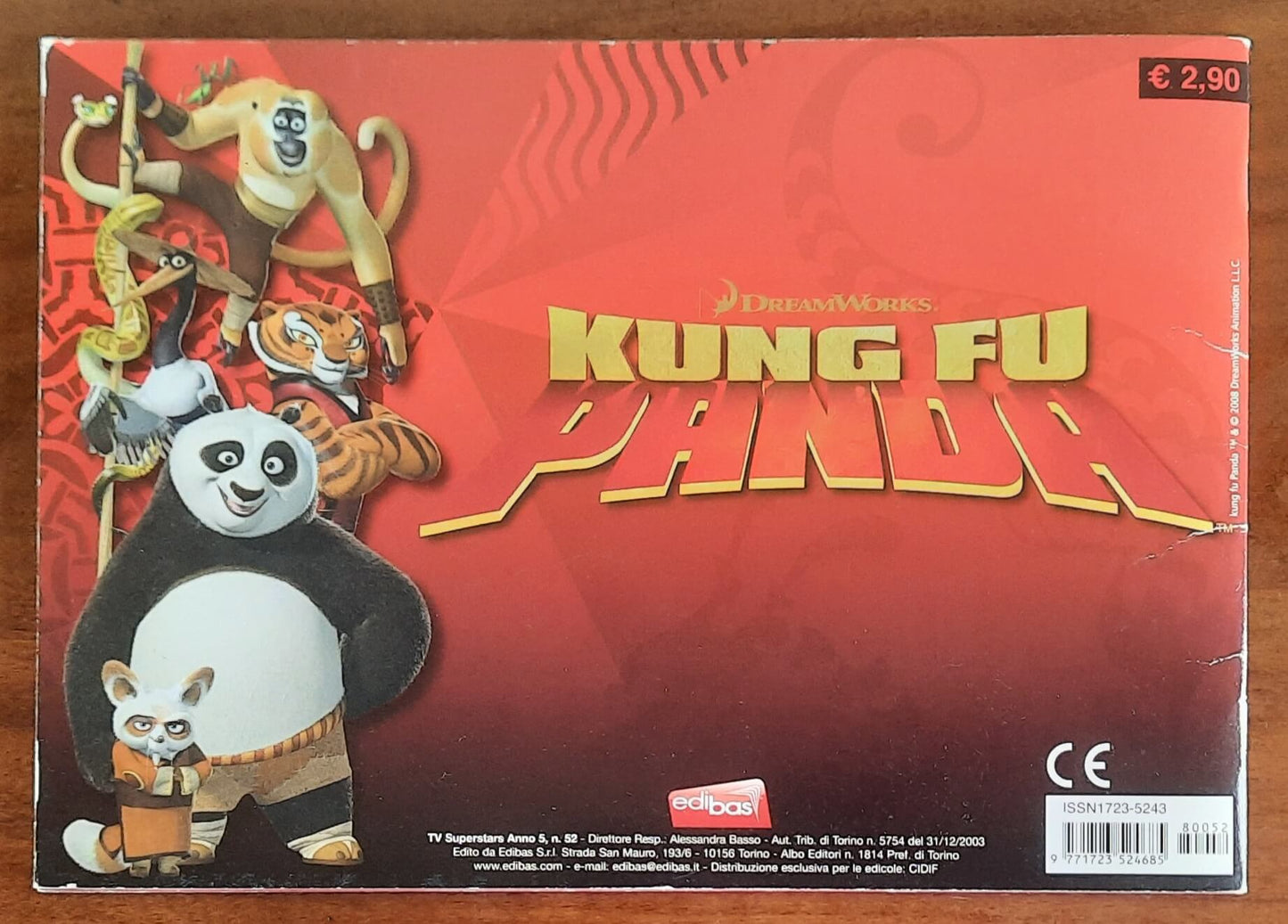 Kung Fu Panda: Stickers album. La raccolta ufficiale del film