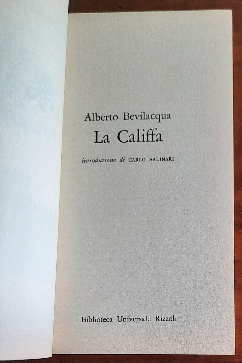 La califfa. Una donna bella, istintiva, appassionata, «immoralmente pura»