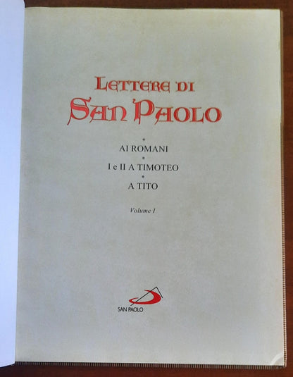Lettere di San Paolo - in 2 vol. - Famiglia Cristiana