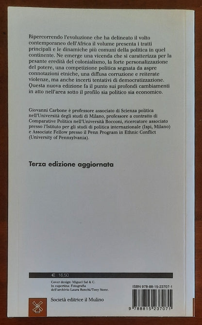 L’Africa. Gli stati, la politica, i conflitti - Giovanni Carbone - Il Mulino