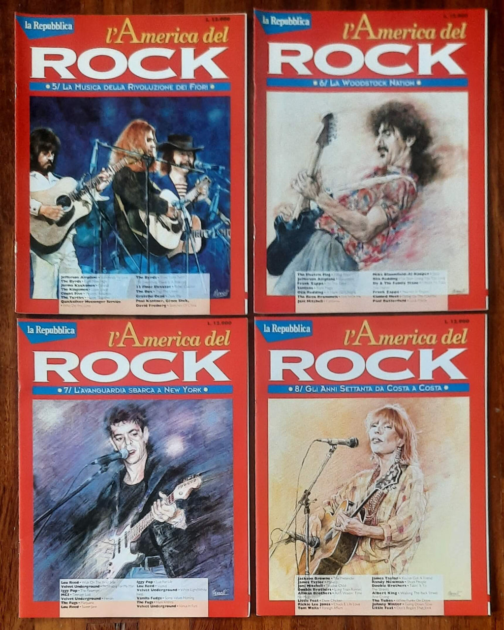 L’America del Rock - 12 fascicoli - La Repubblica