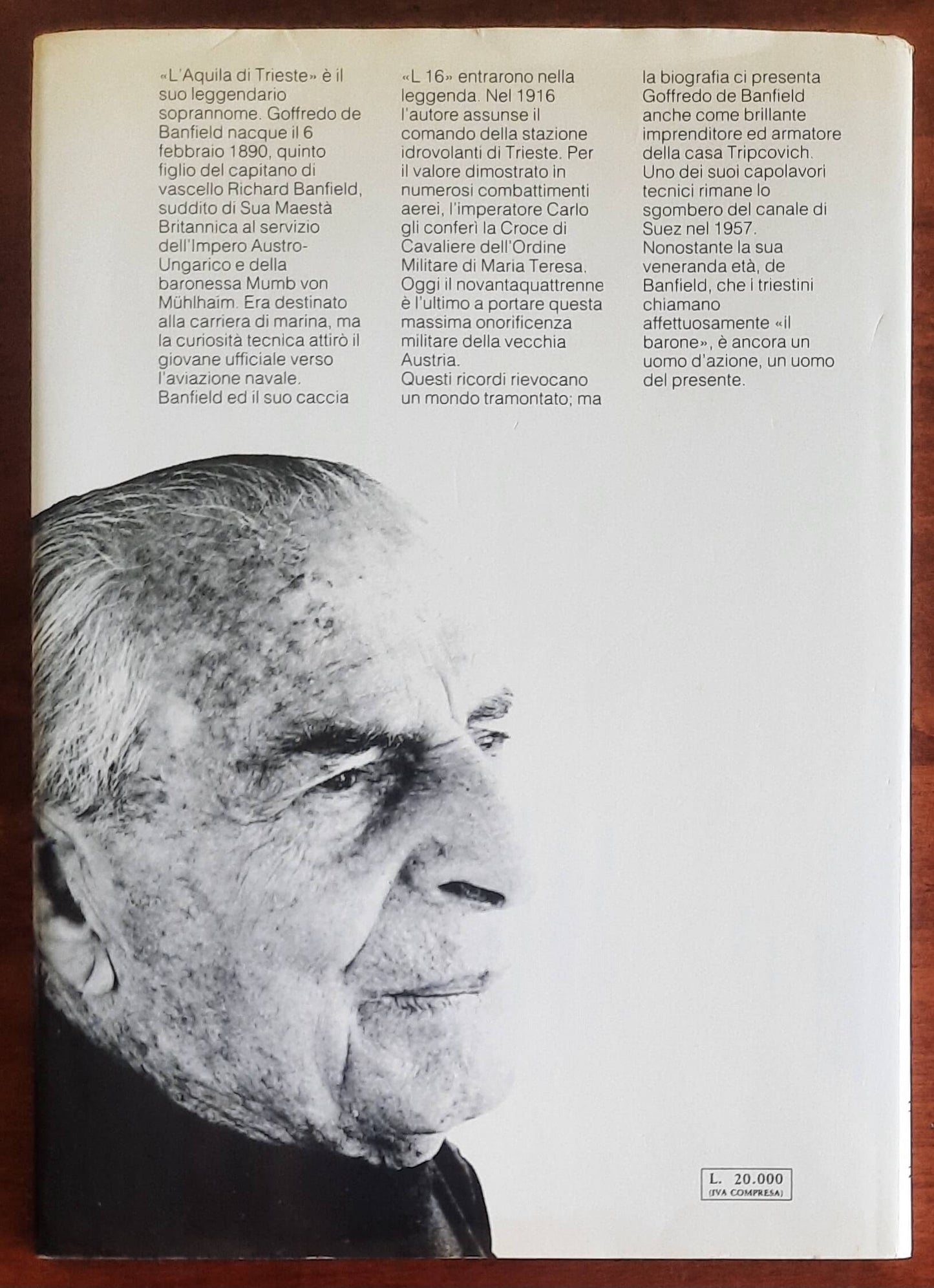 L'Aquila di Trieste. L'ultimo Cavaliere di Maria Teresa narra la propria vita