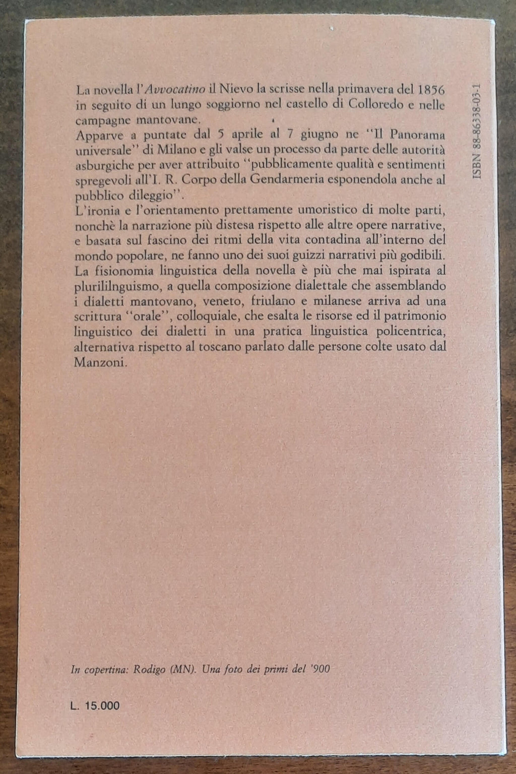 L’Avvocatino - di Ippolito Nievo