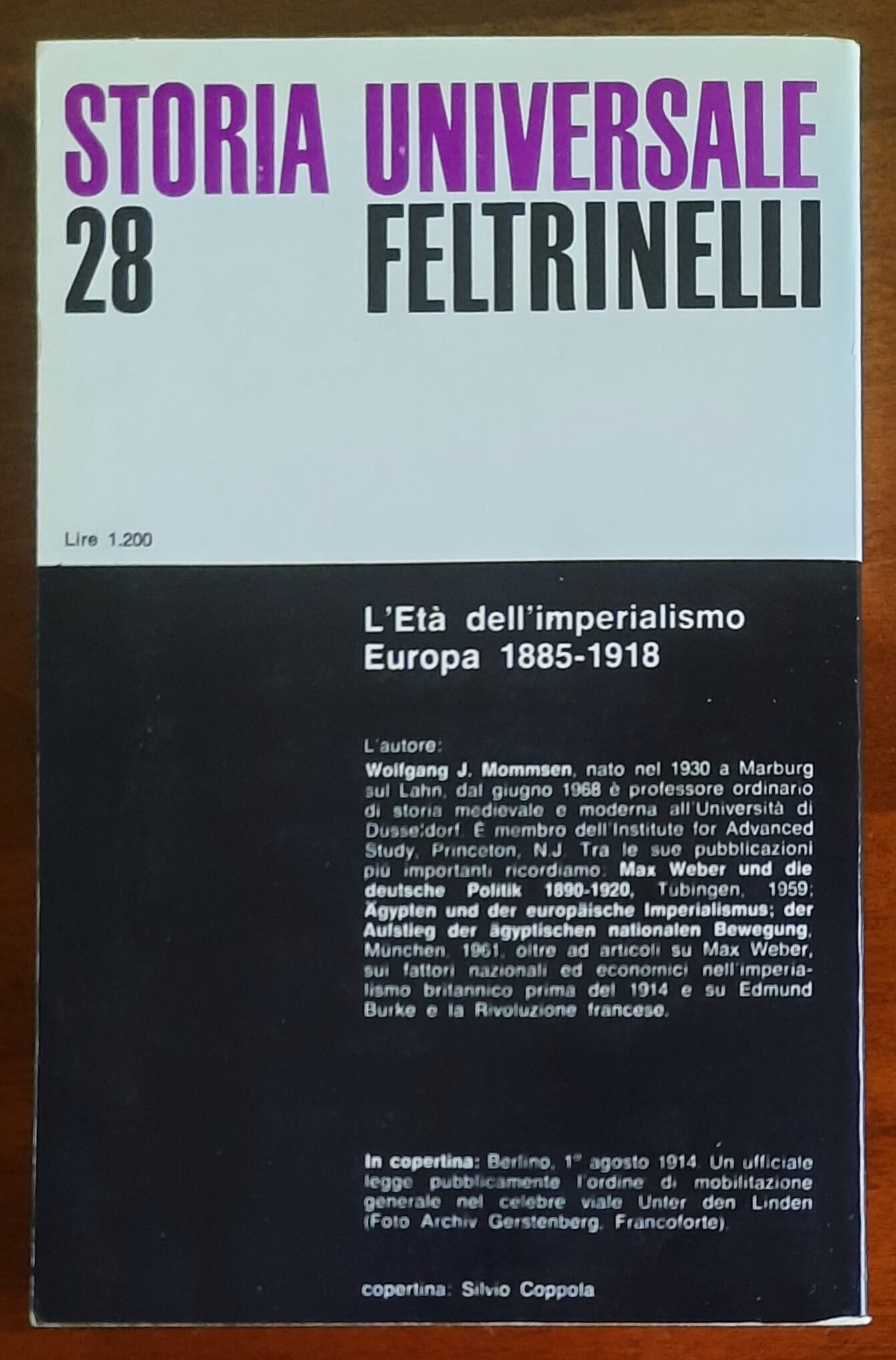 L’Età dell’imperialismo. Europa 1885 - 1918 - Feltrinelli