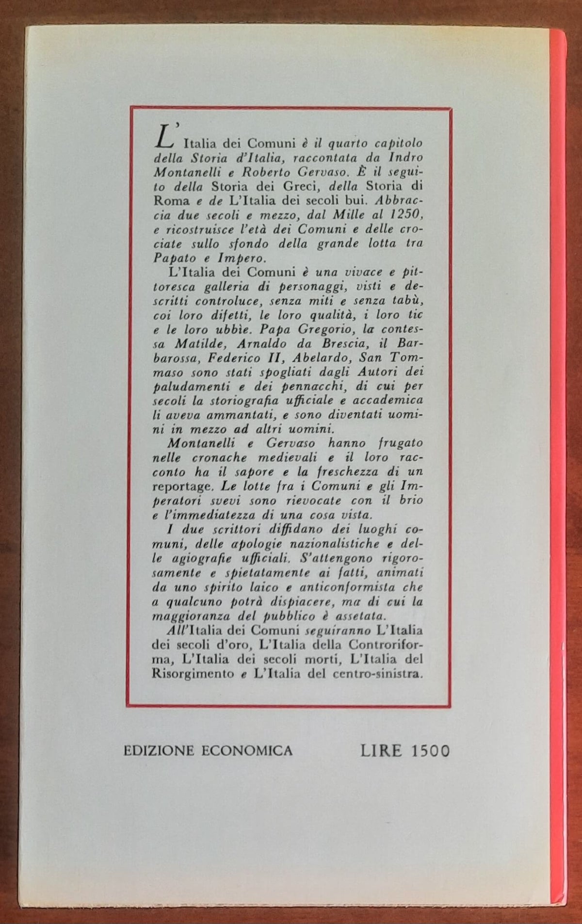 L’Italia dei Comuni. Il Medio Evo dal 1000 al 1250 - Rizzoli
